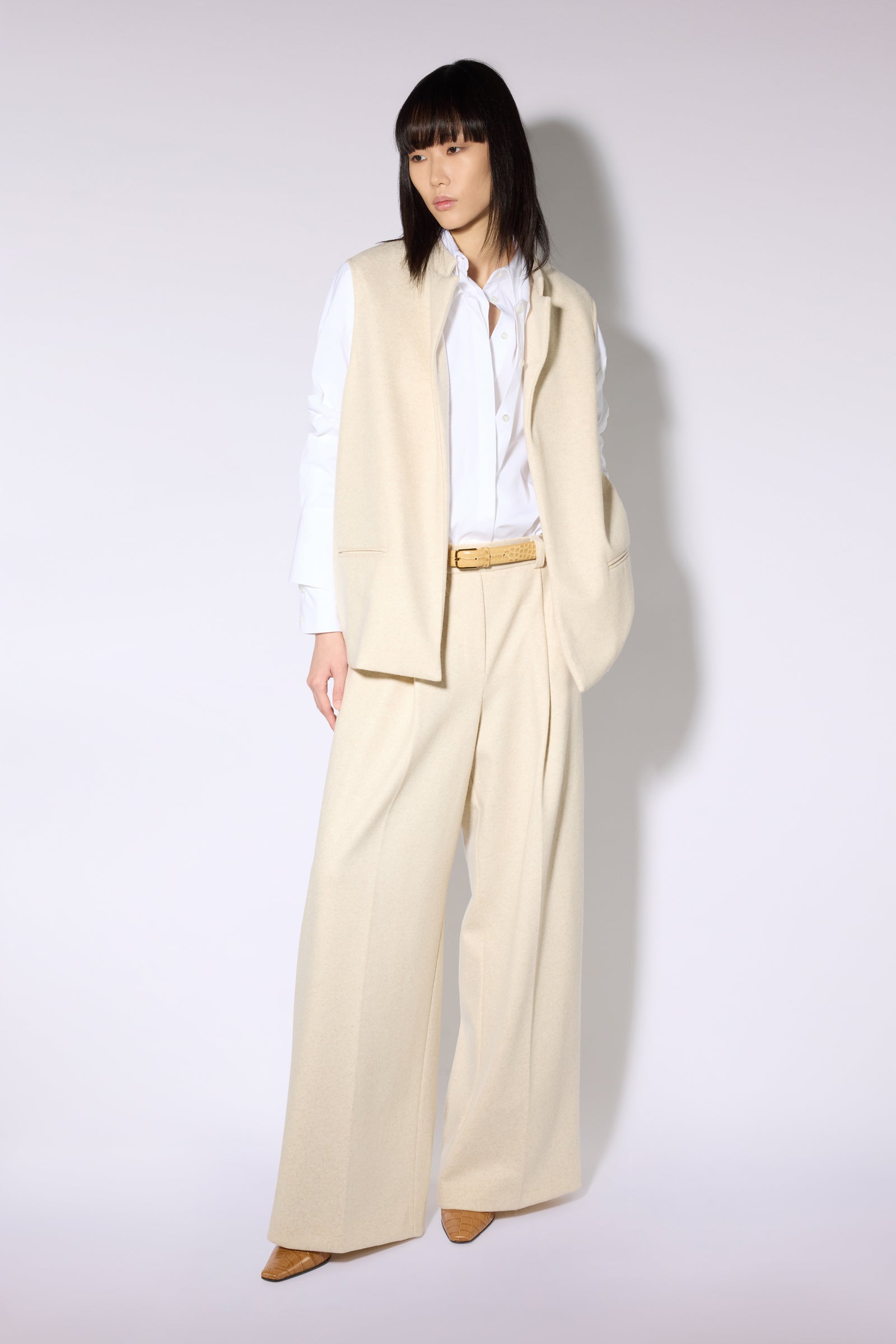 Liviana Conti Basil pantalon beige taille 38-48