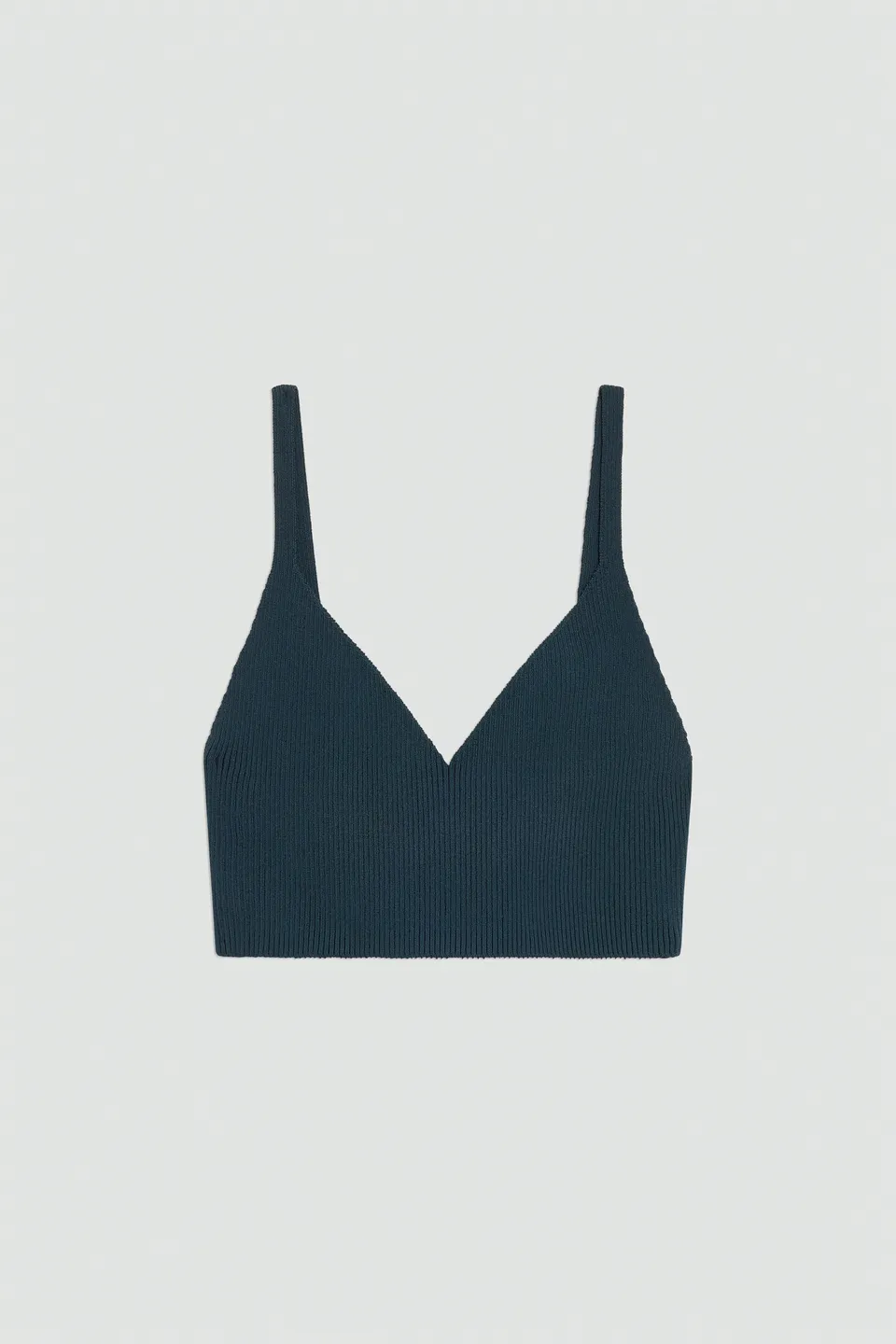 Liviana Conti Azalea top bralette noir M triangle viscose