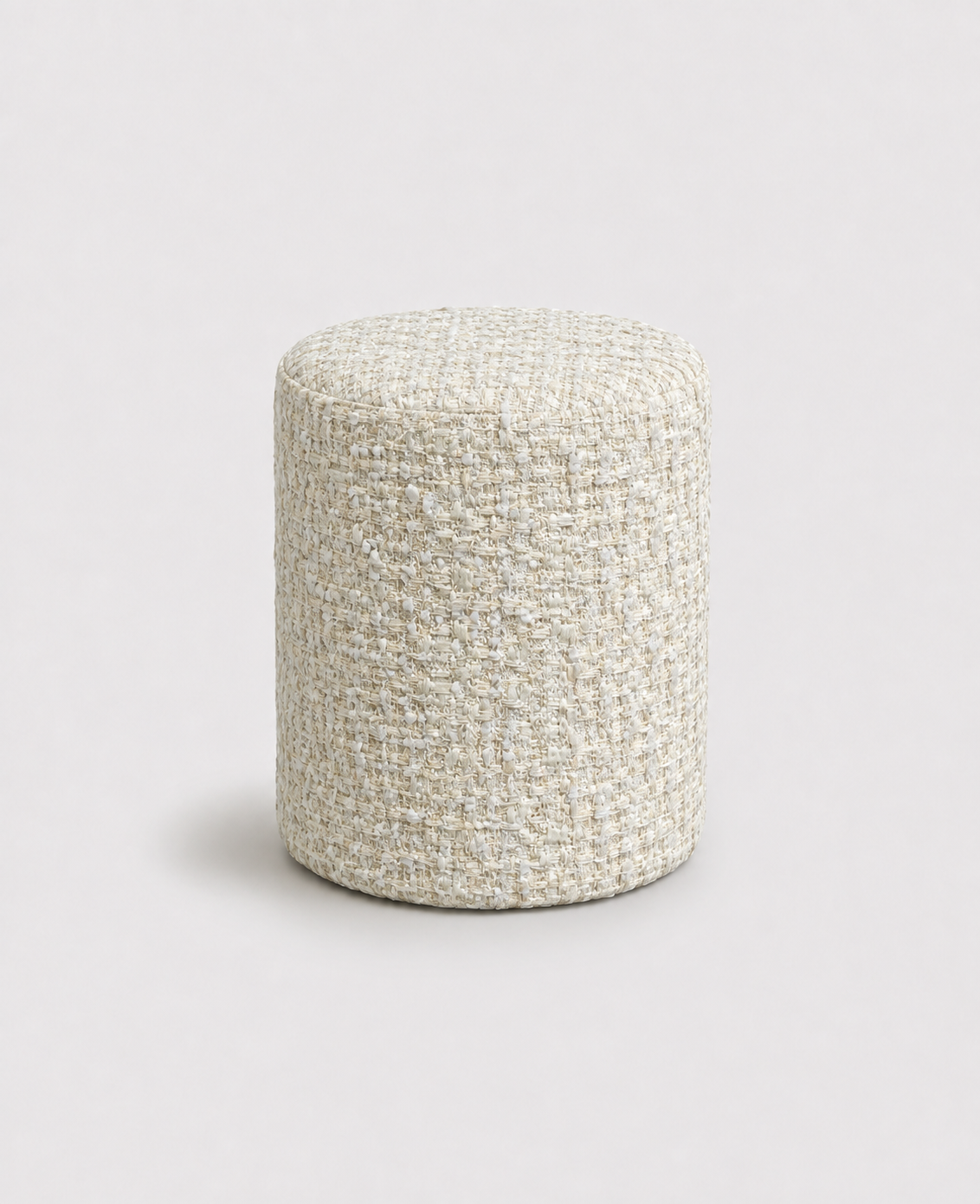 The Ethiquette Maison Chantilly pouf tweed 34x44 cm