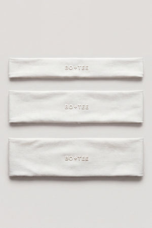 Oh Polly Bo+Tee Soft Active bandeau coconut lot 3 largeurs stretch