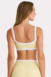 Oh Polly Bo+Tee brassière sport citron
