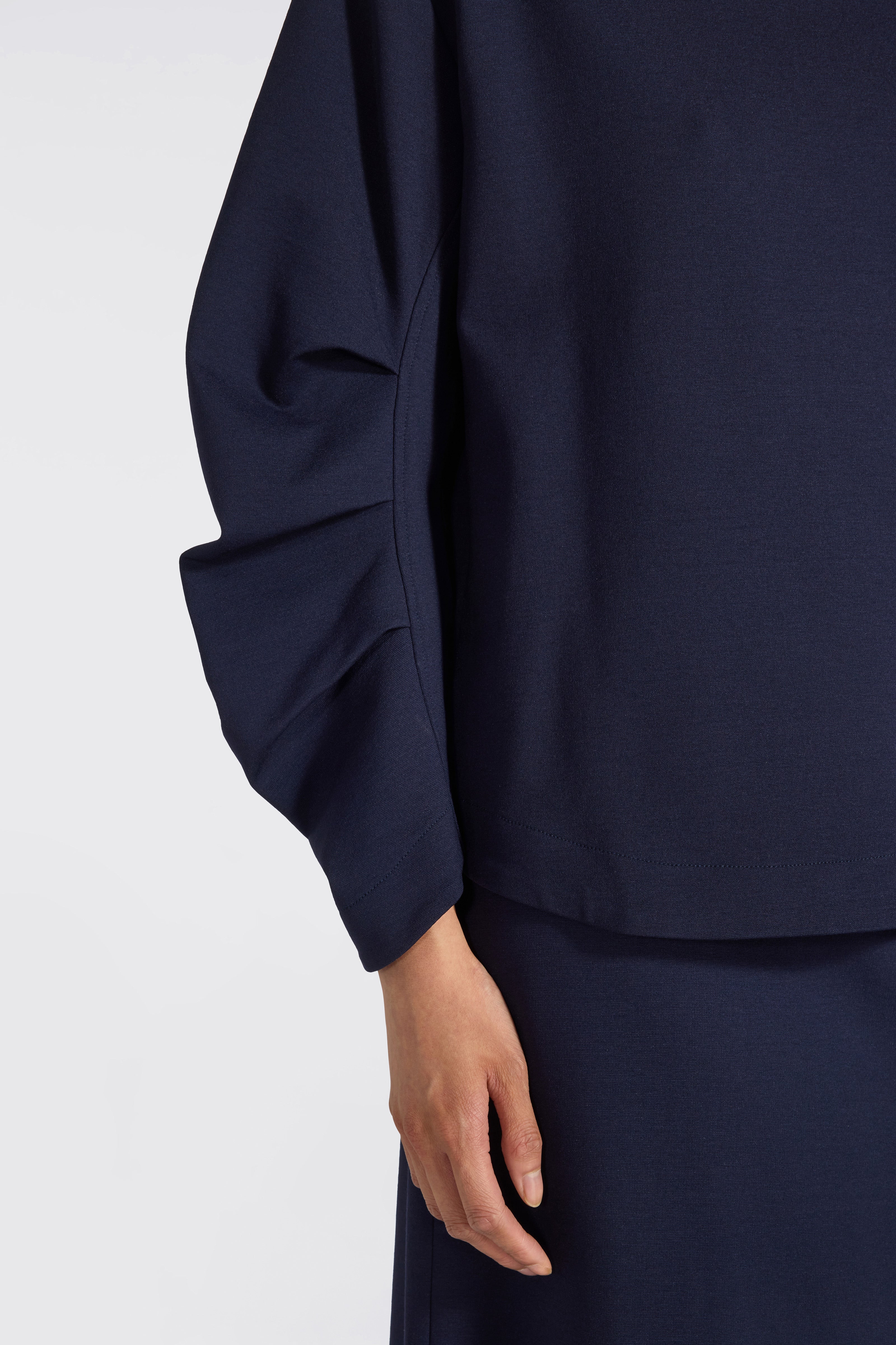 Liviana Conti Isabel blouse bleu nuit