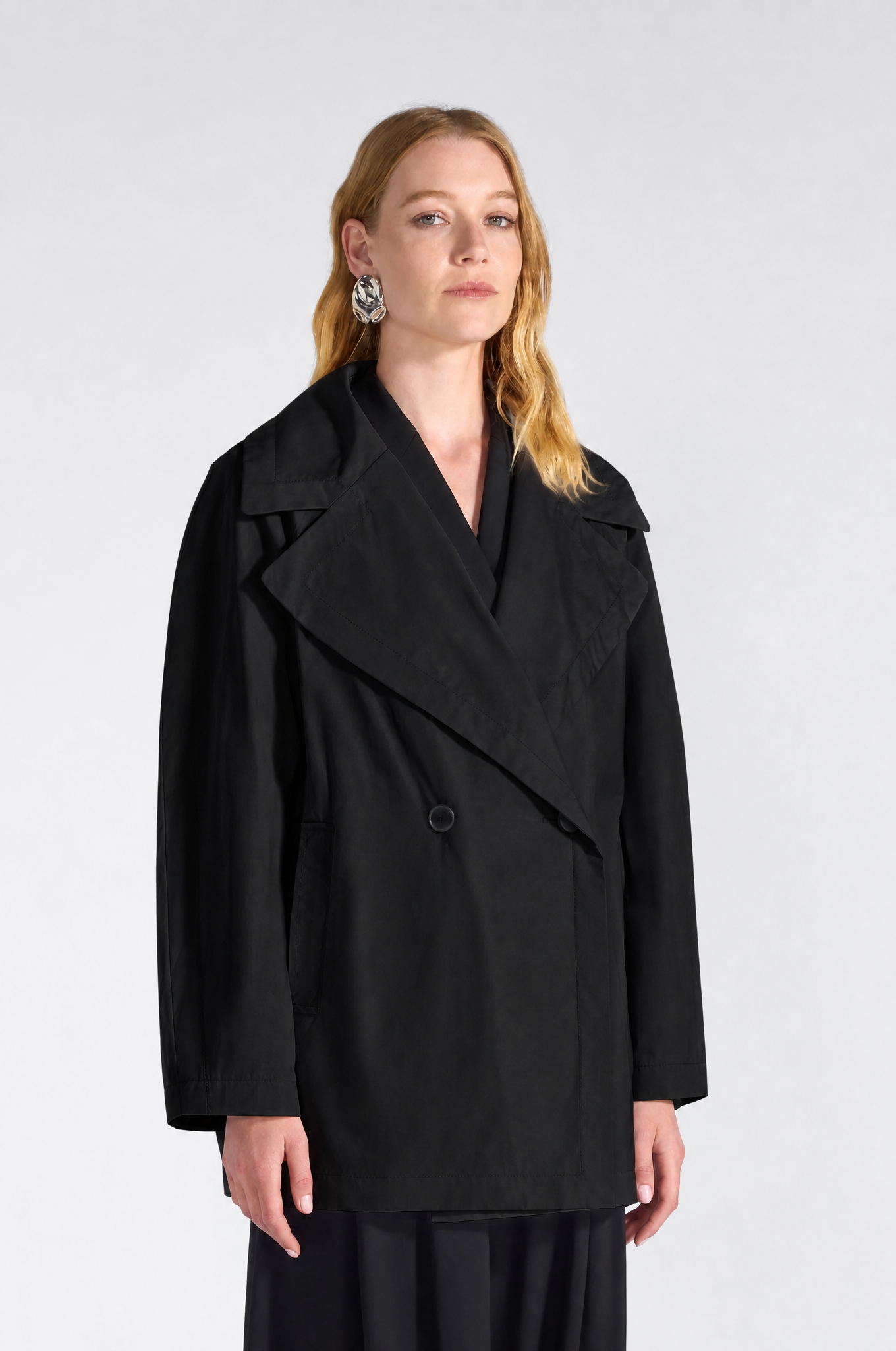 Liviana Conti Wallace veste caban LUNA double boutonnage