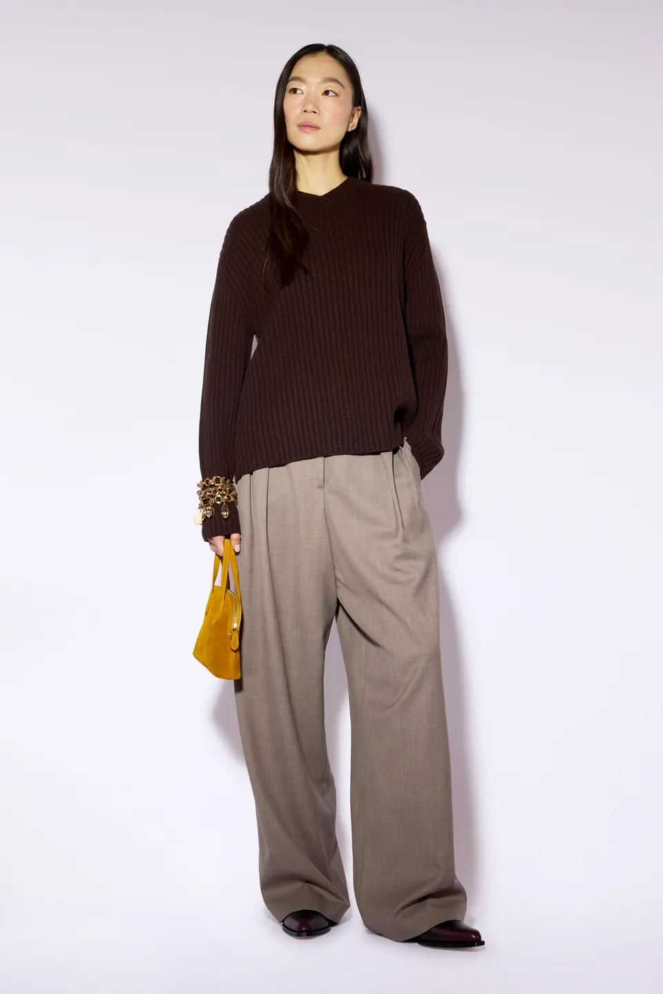 Liviana Conti Susan pull fondente XS cachemire cotes