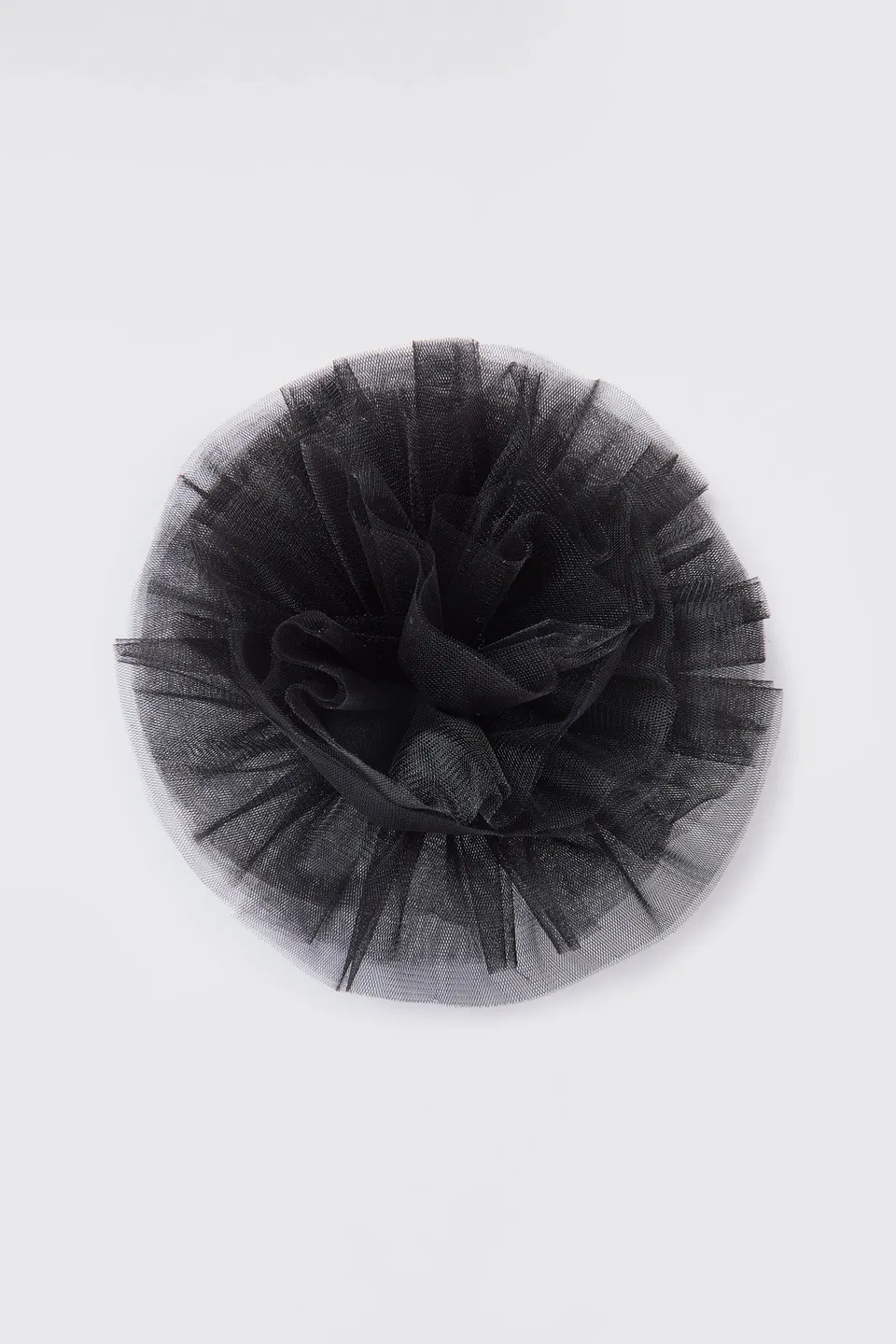 Liviana Conti Bijoux Spilla Simonne broche fleur tulle noir