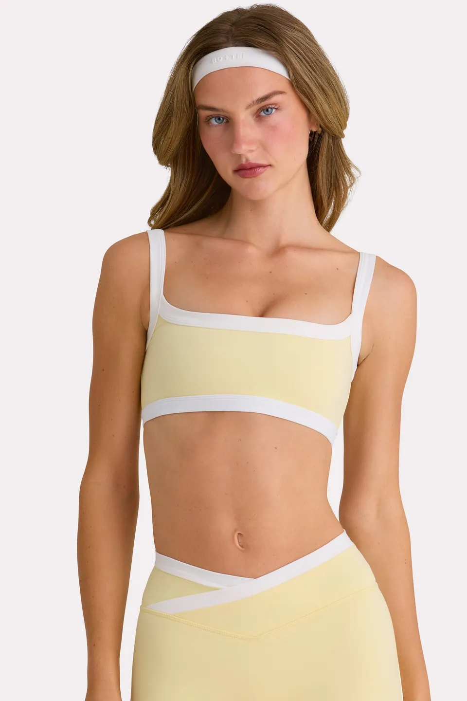 Oh Polly Bo+Tee brassière sport citron