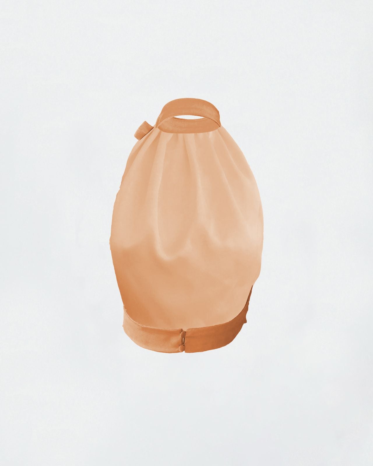 The Ethiquette Solar top satin blush taille M