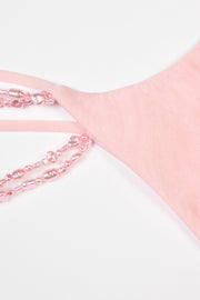 Oh Polly Swim Litia bas bikini baby pink brillant