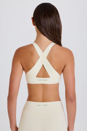 Oh Polly Bo+Tee Crossback Brassière Crème BT2492