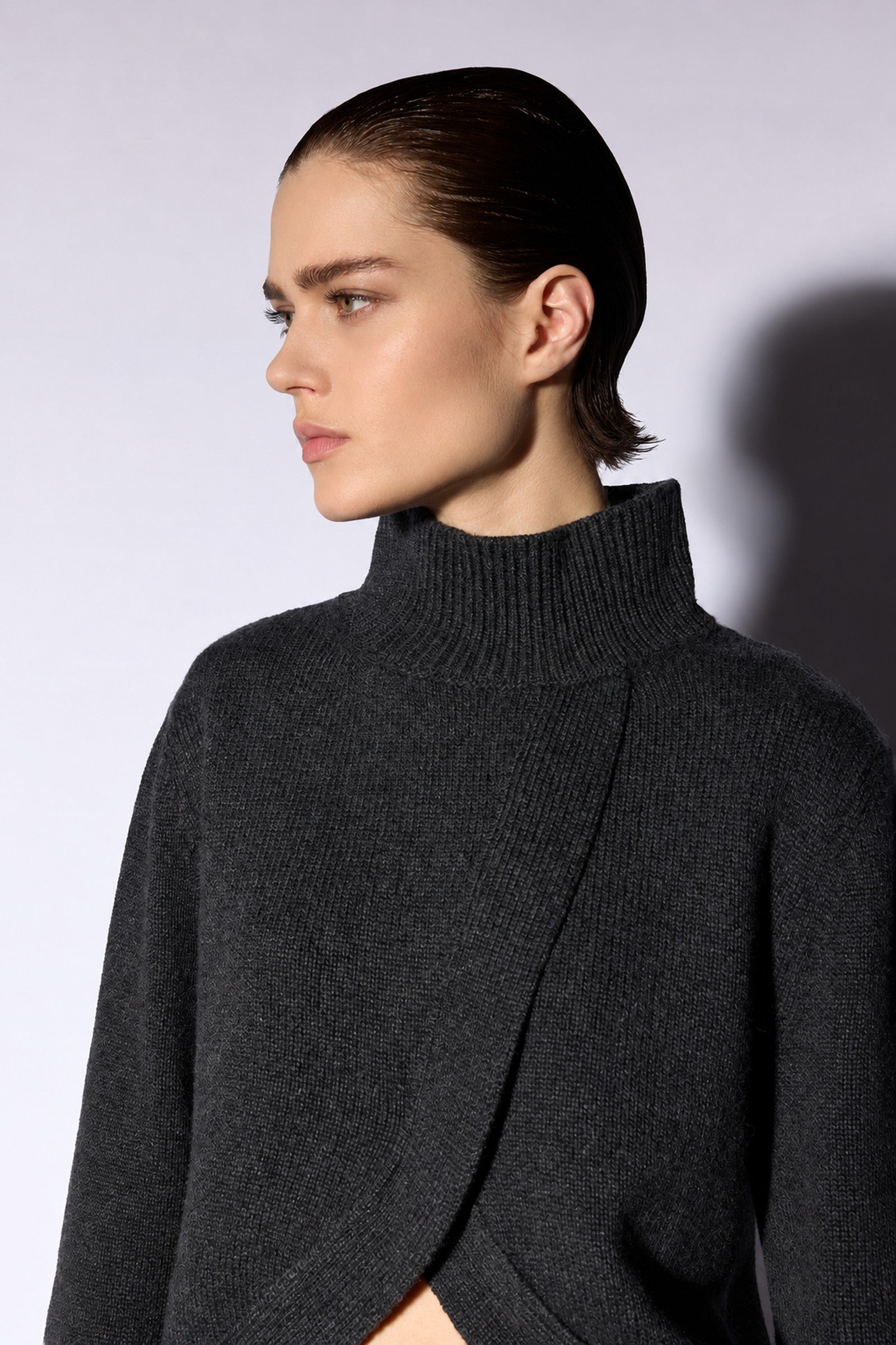 Liviana Conti Sarah pull maille anthracite M