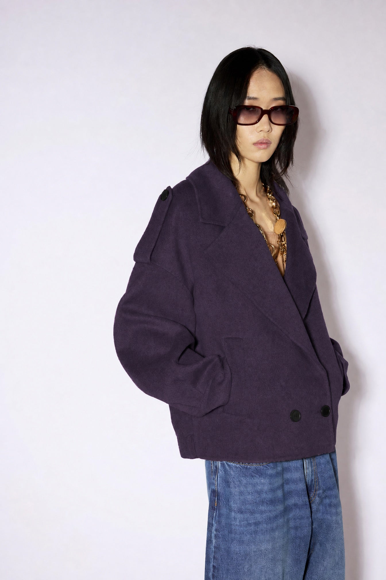 Liviana Conti Mathis manteau laine-cachemire Mocaccino