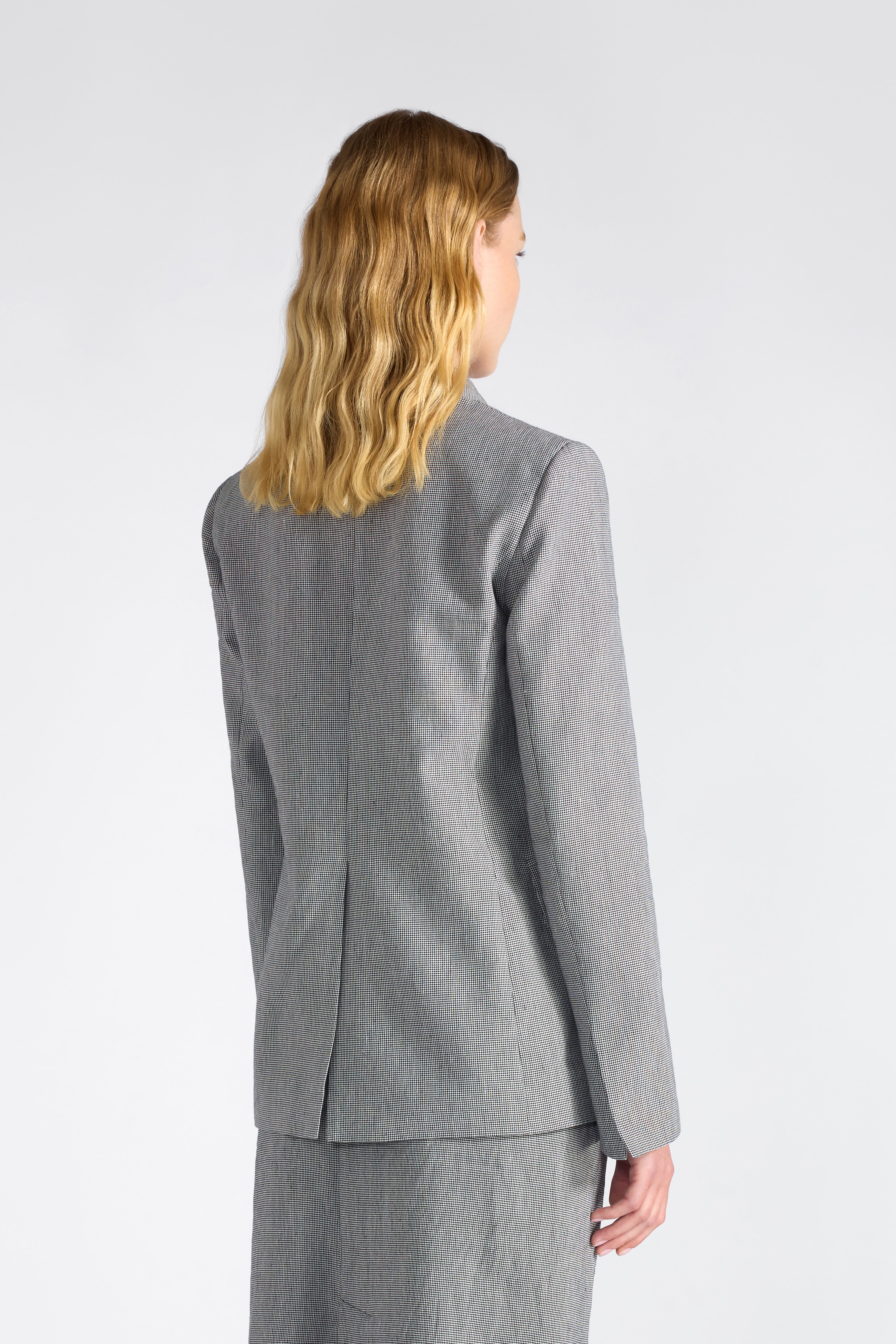 Liviana Conti Joshua blazer pied-de-poule noir 42