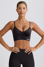 Oh Polly Define Luxe BT1134 brassiere sport noire
