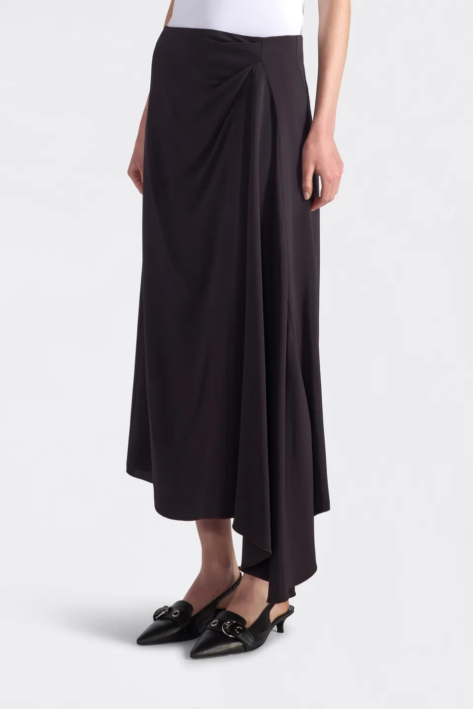 Liviana Conti Nausicaa jupe midi fondente taille 42