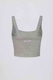 Oh Polly Super Sculpt Top Camisole Gris Chiné Gainant