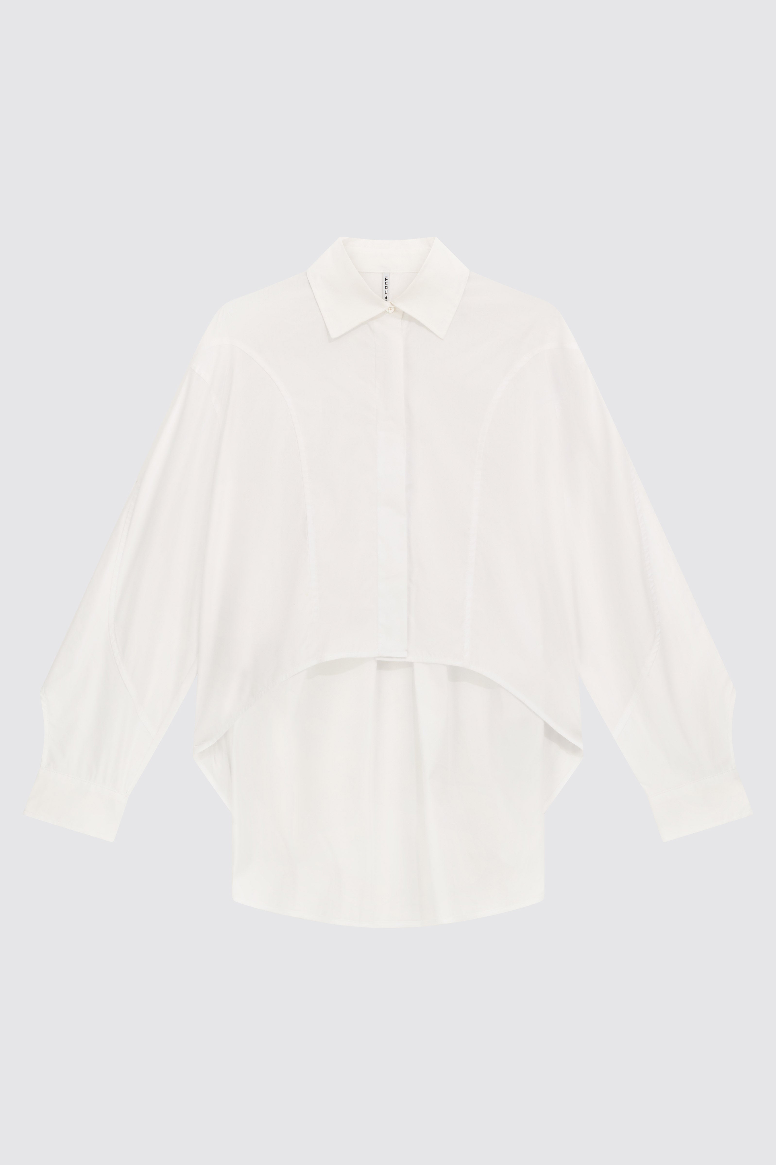 Liviana Conti Calixte chemise blanche popeline stretch