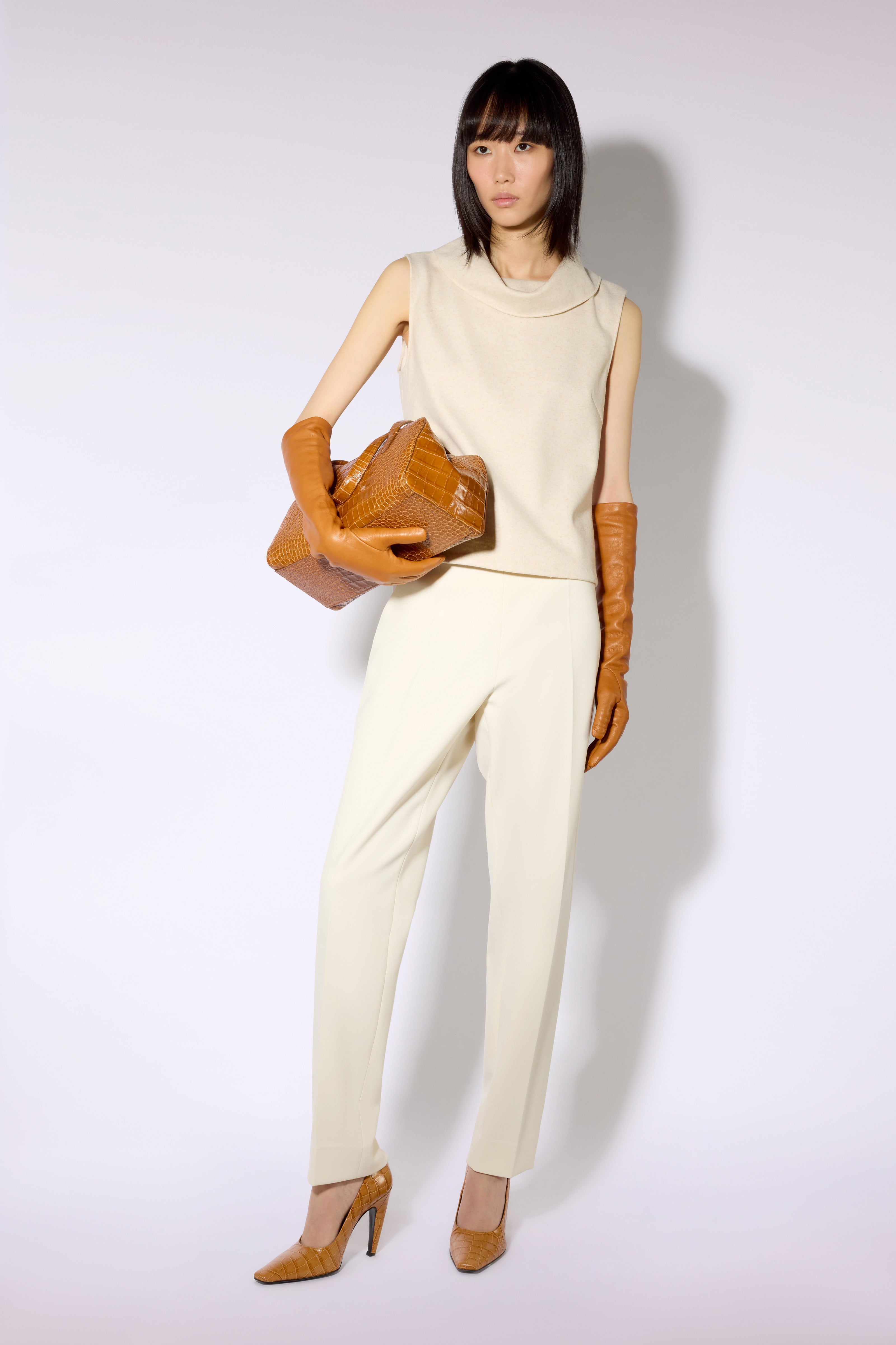 Liviana Conti Judith A6WA53 sac bowling cacao croco