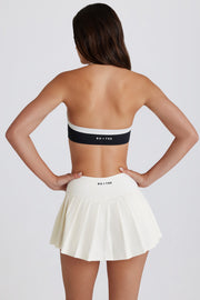 Oh Polly Bo+Tee BT2375 jupe-short tennis coconut taille basse