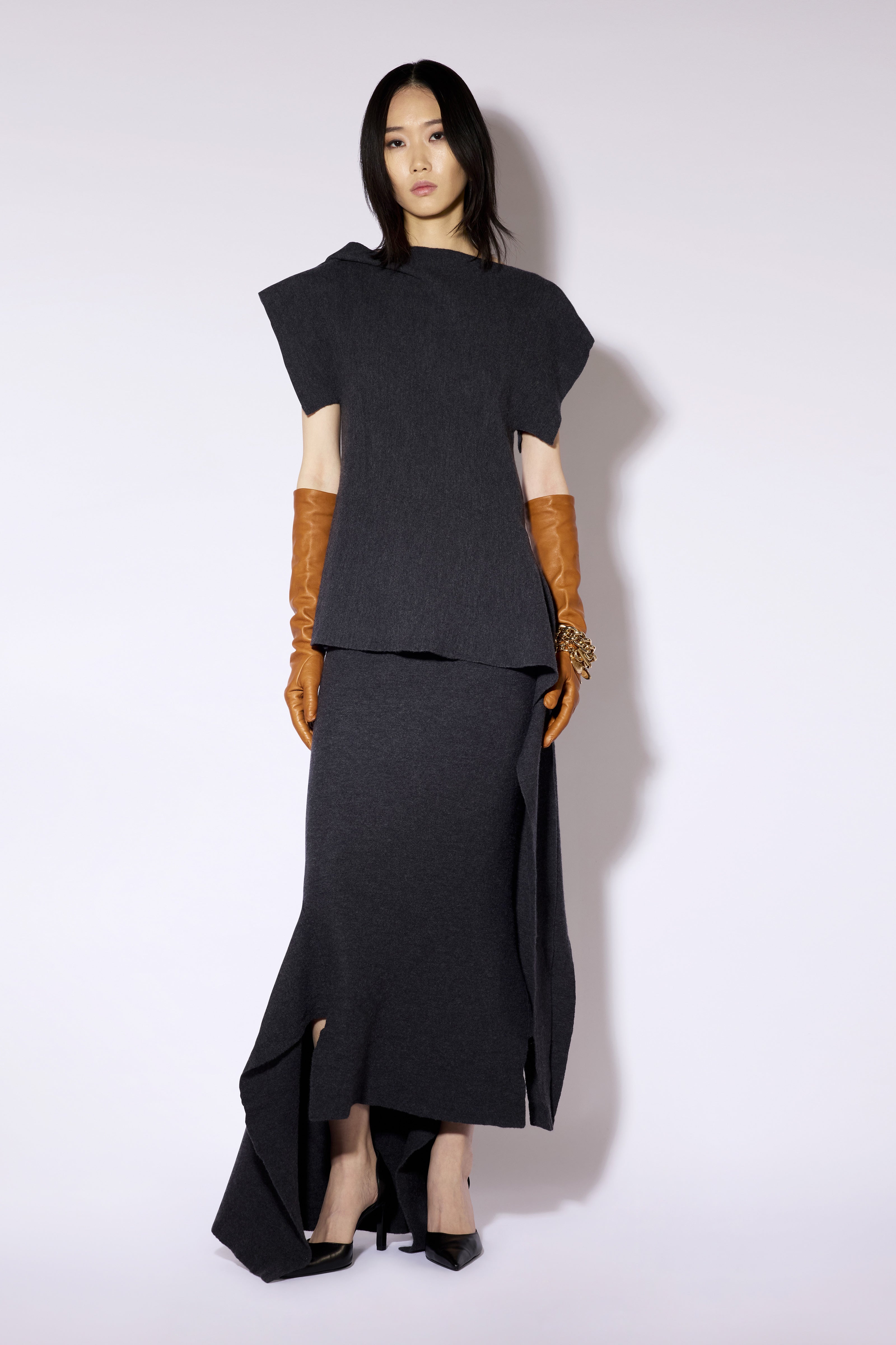 Liviana Conti Desma pull laine vierge anthracite M