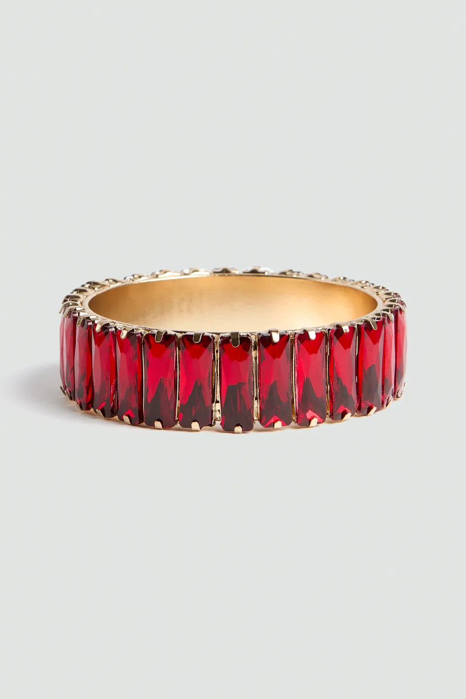 Liviana Conti Dharma bracelet bordeaux à cristaux