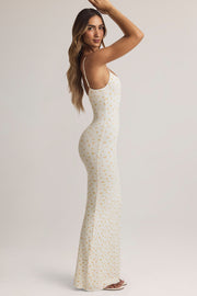 Oh Polly Dresses Salma robe longue fleurie modal