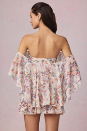 Oh Polly Birdie 13255 Robe Mini Primrose Fleurs Volants
