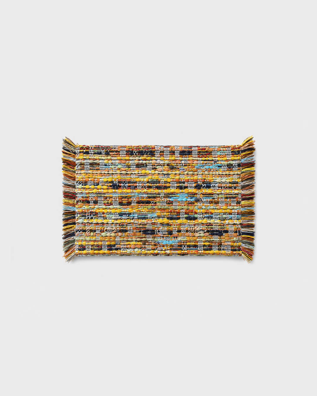 The Ethiquette Maison set rectangulaire Saint Tropez tweed
