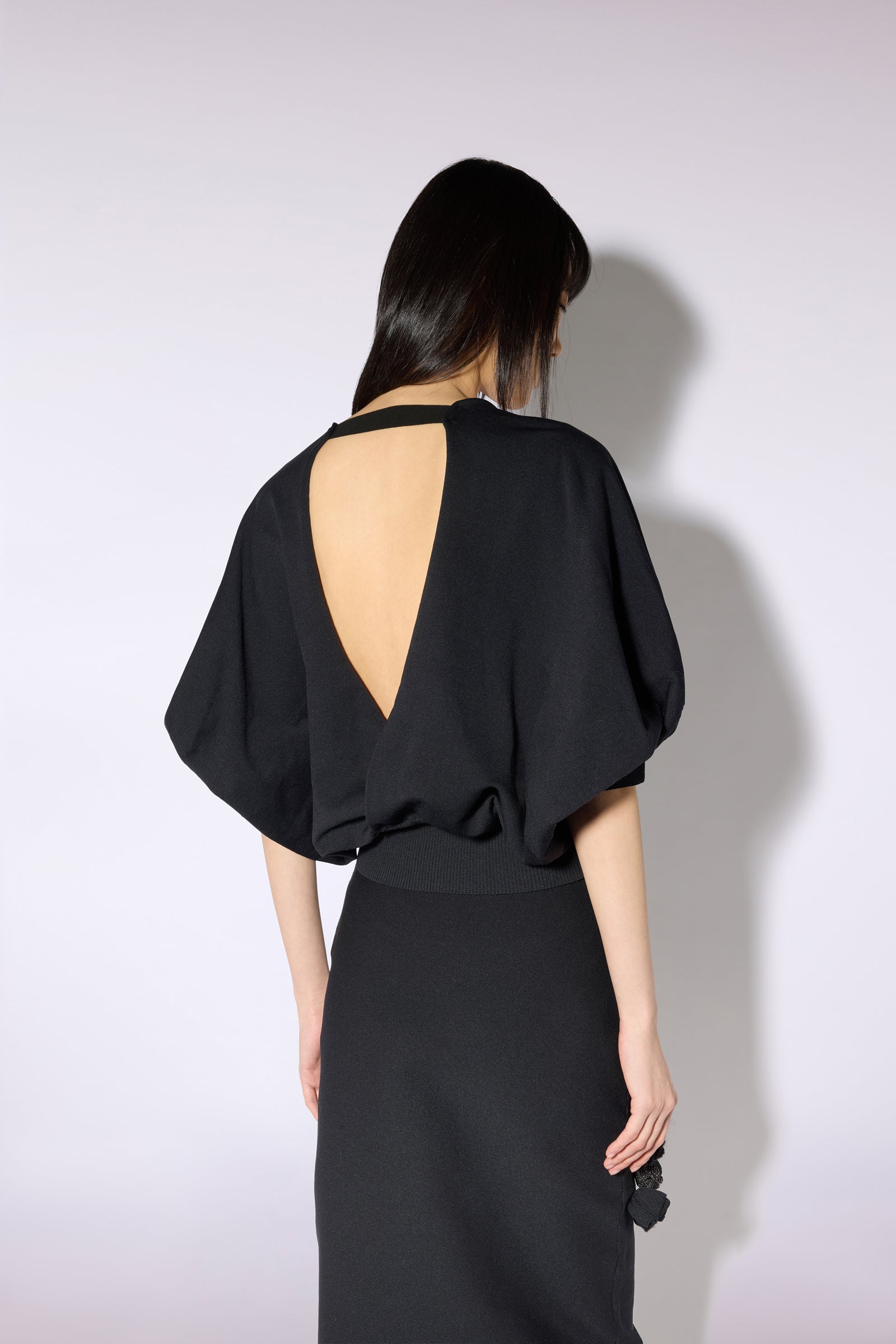Liviana Conti Maglieria Danielle pull noir taille M maille