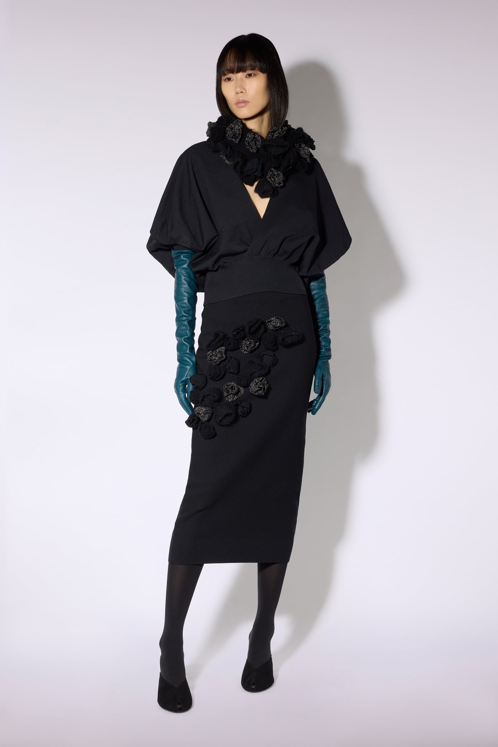 Liviana Conti Maglieria Danielle pull noir taille M maille