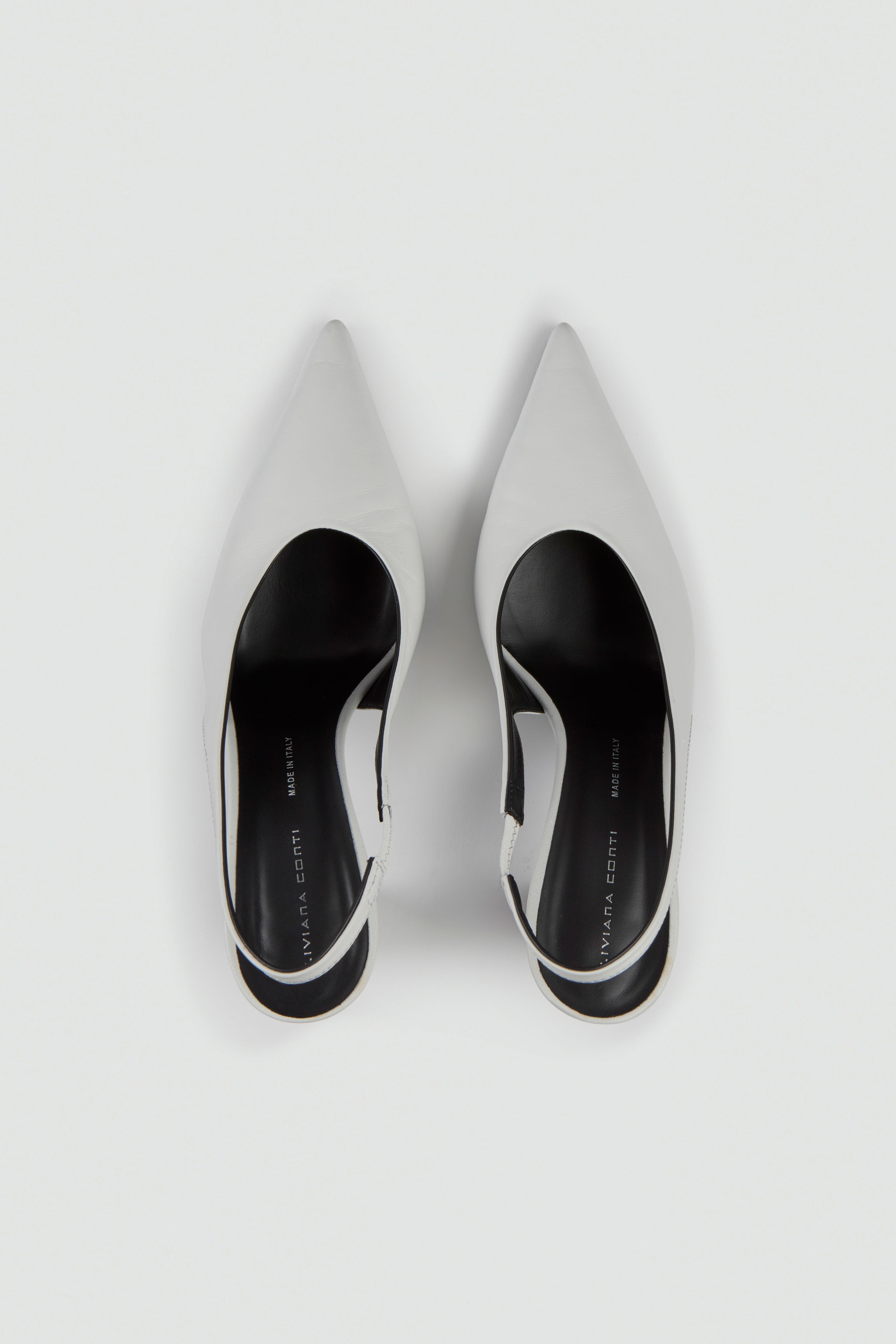 Liviana Conti Carla slingback cuir noir 38 talon 8cm