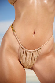 Oh Polly Swim Doli NS0189 micro string bikini doré
