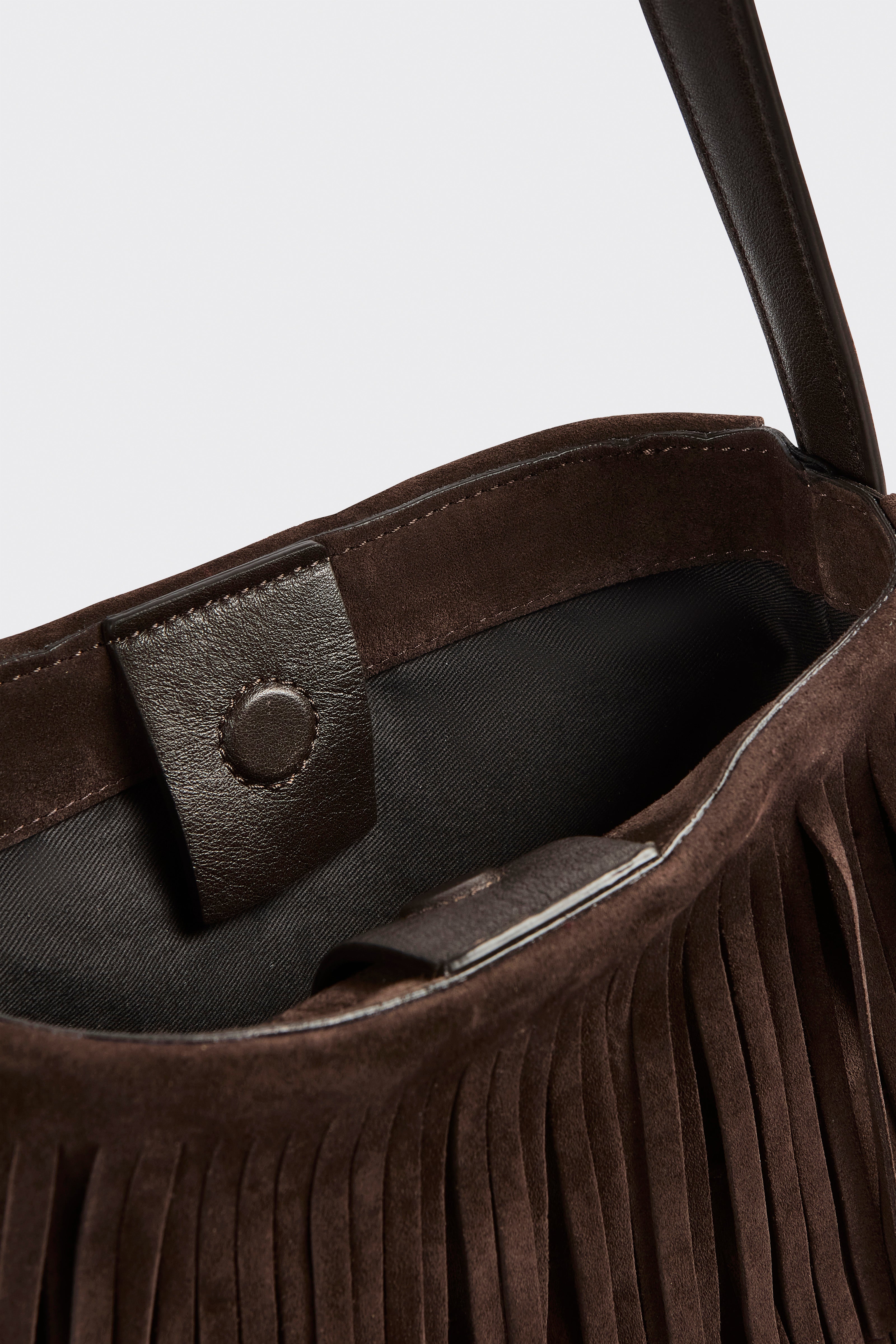 Liviana Conti Iman sac à épaule franges fondente