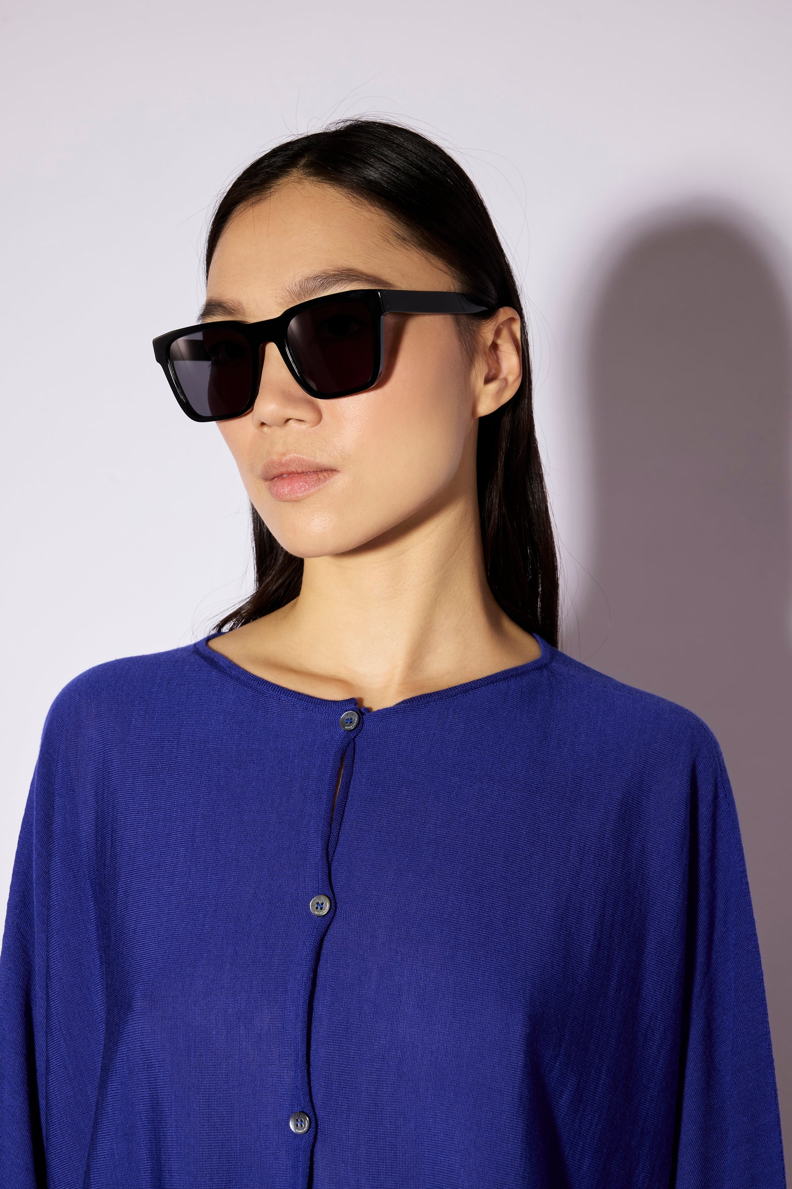 Liviana Conti Betsy cardigan bleu Bluetta taille M 100% laine