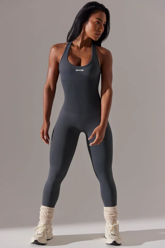 Oh Polly Committed BT0651 Combinaison longue grise sport