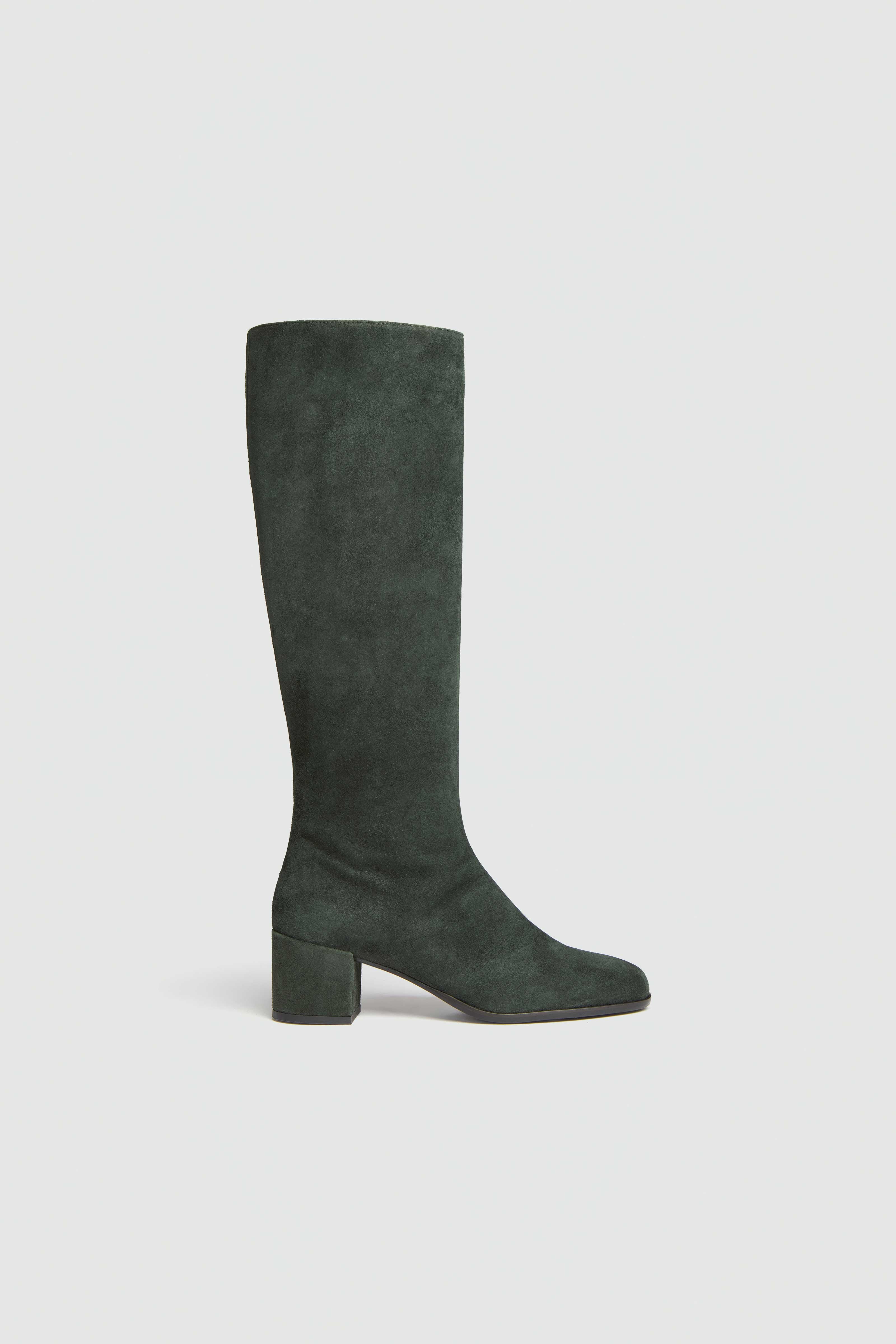 Liviana Conti Marika bottes daim vert Eden 40