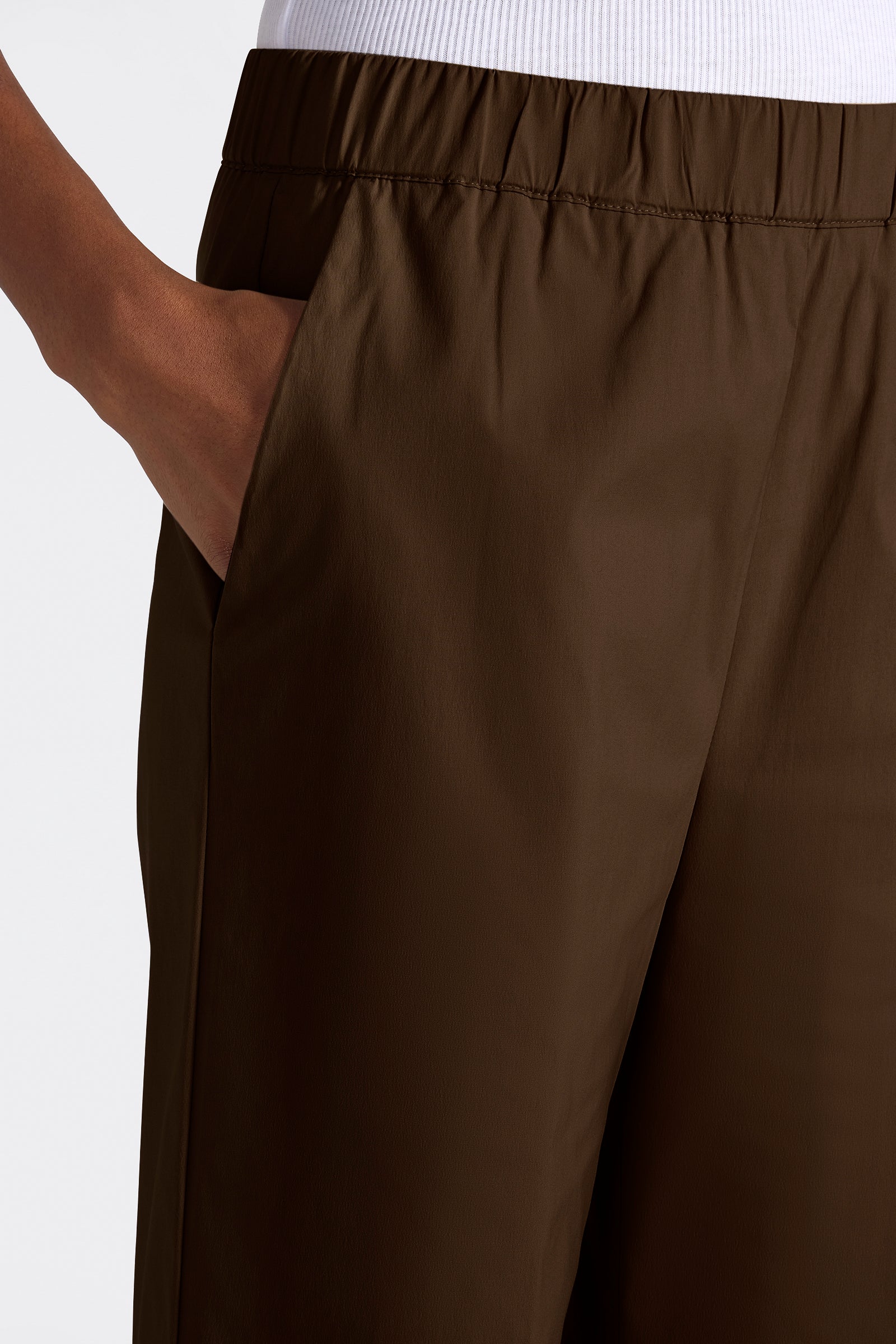 Liviana Conti Julian Pantalon femme noir 40 popeline