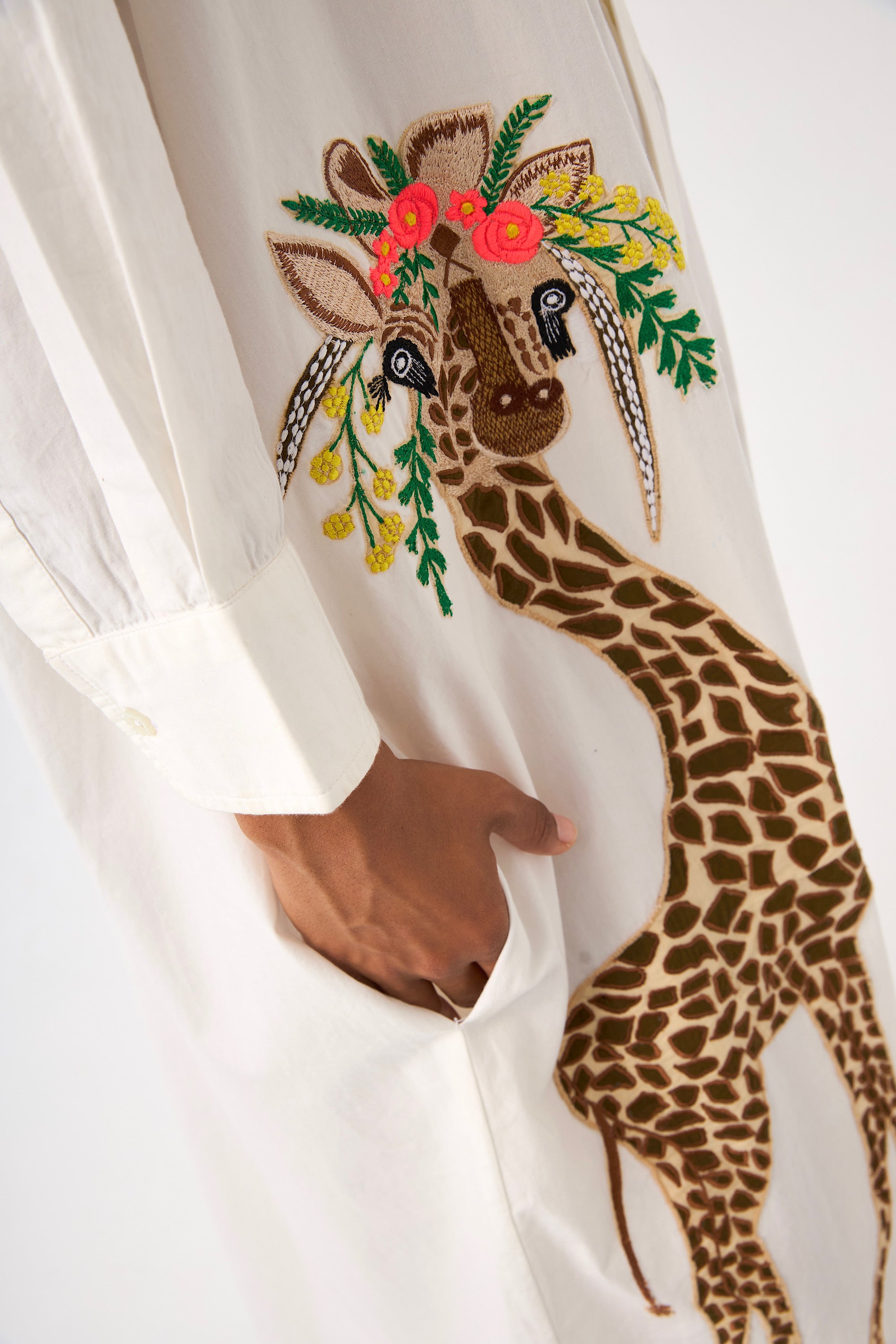 Chicosoleil Savanah robe longue blanche coton