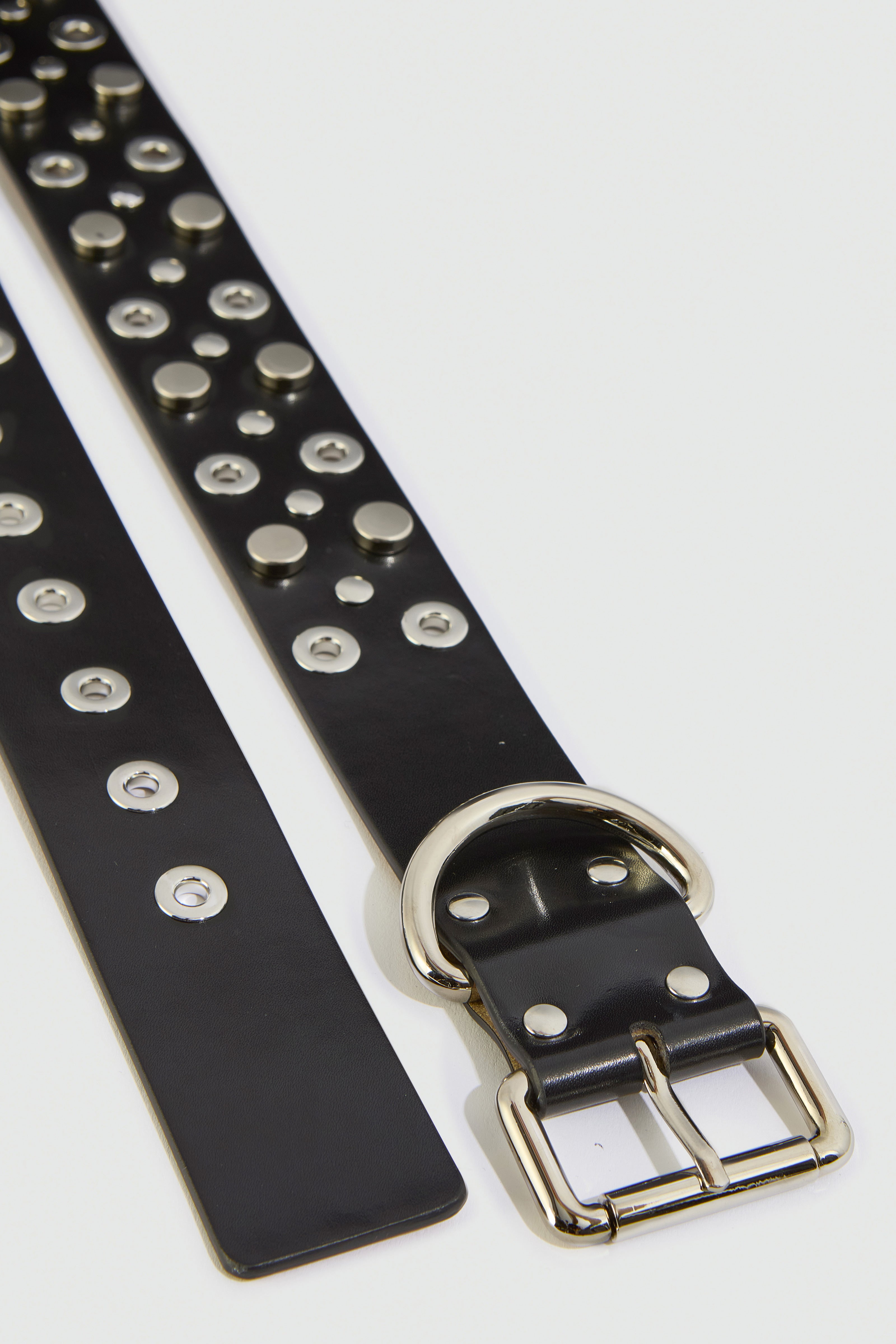 Liviana Conti Darcy Ceinture Noire Cloutée 85-100