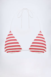 Oh Polly Swim Haut Bikini Kotor Cherry Red Triangle