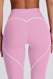 Oh Polly Bo+Tee Legging BT2088 rose poudré mi-haute