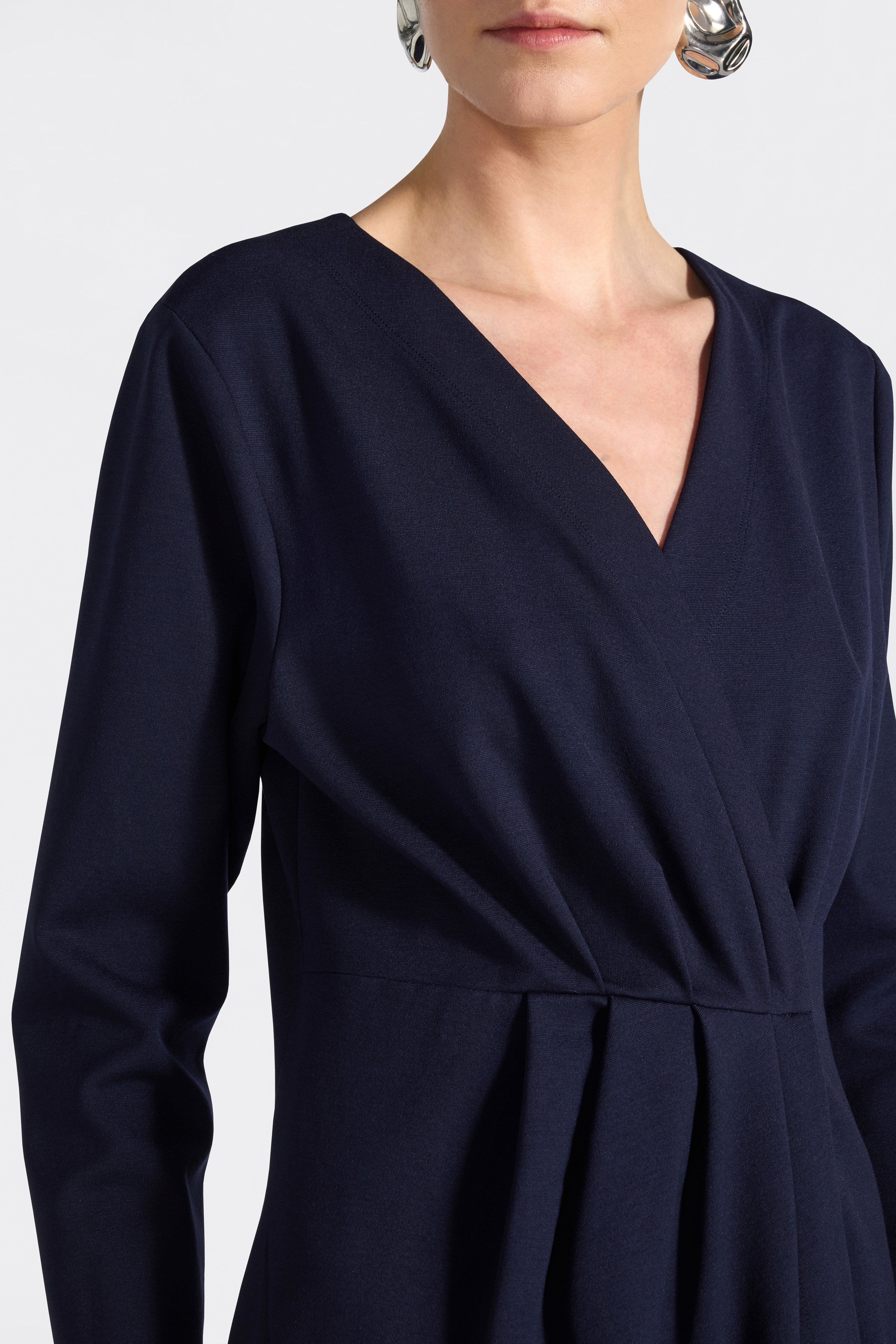 Liviana Conti Pamela robe midi portefeuille nuit