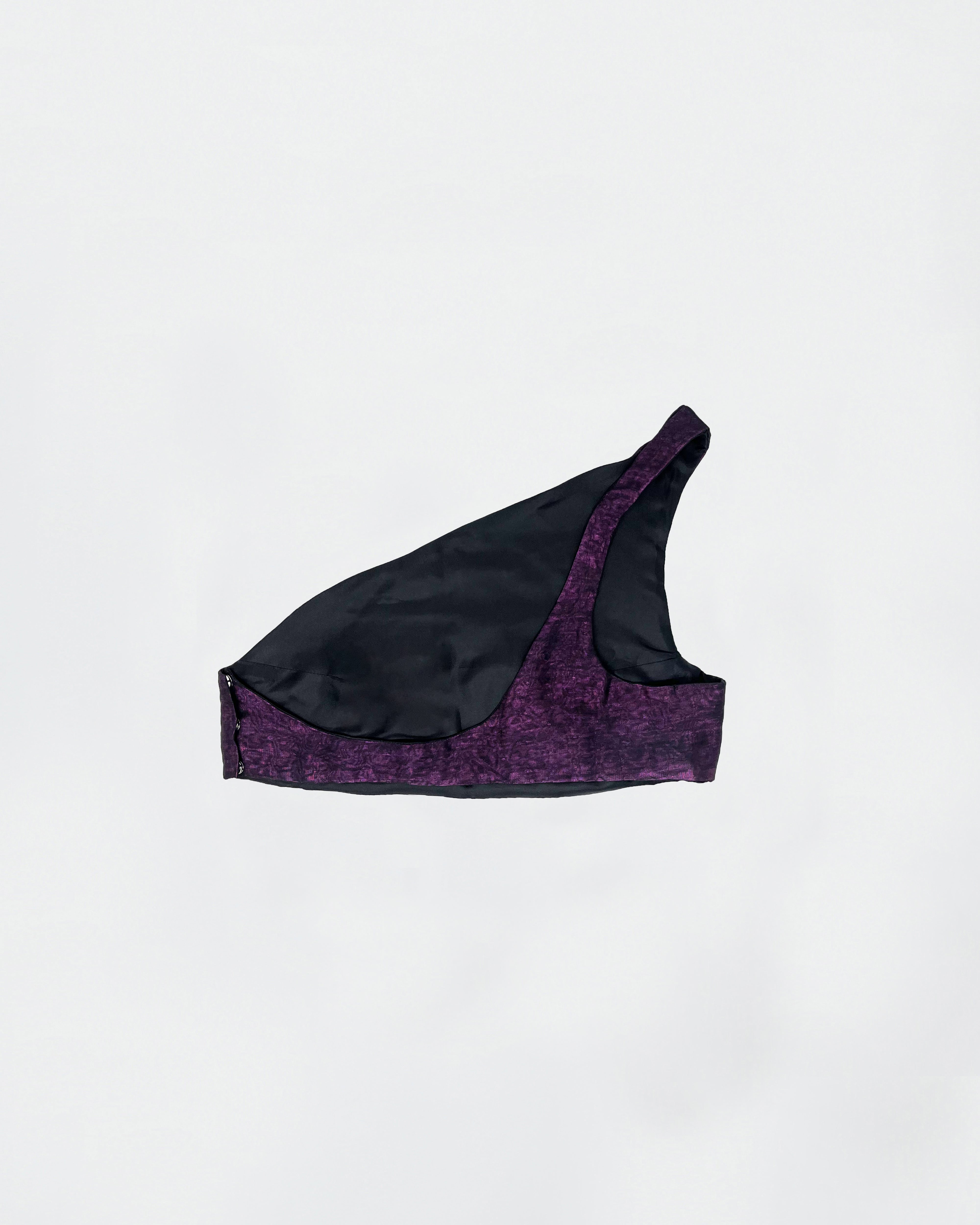 The Ethiquette Elfie Crop Top soie taille S