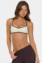 Bo+Tee Soft Active brassière sport cookie butter maintien
