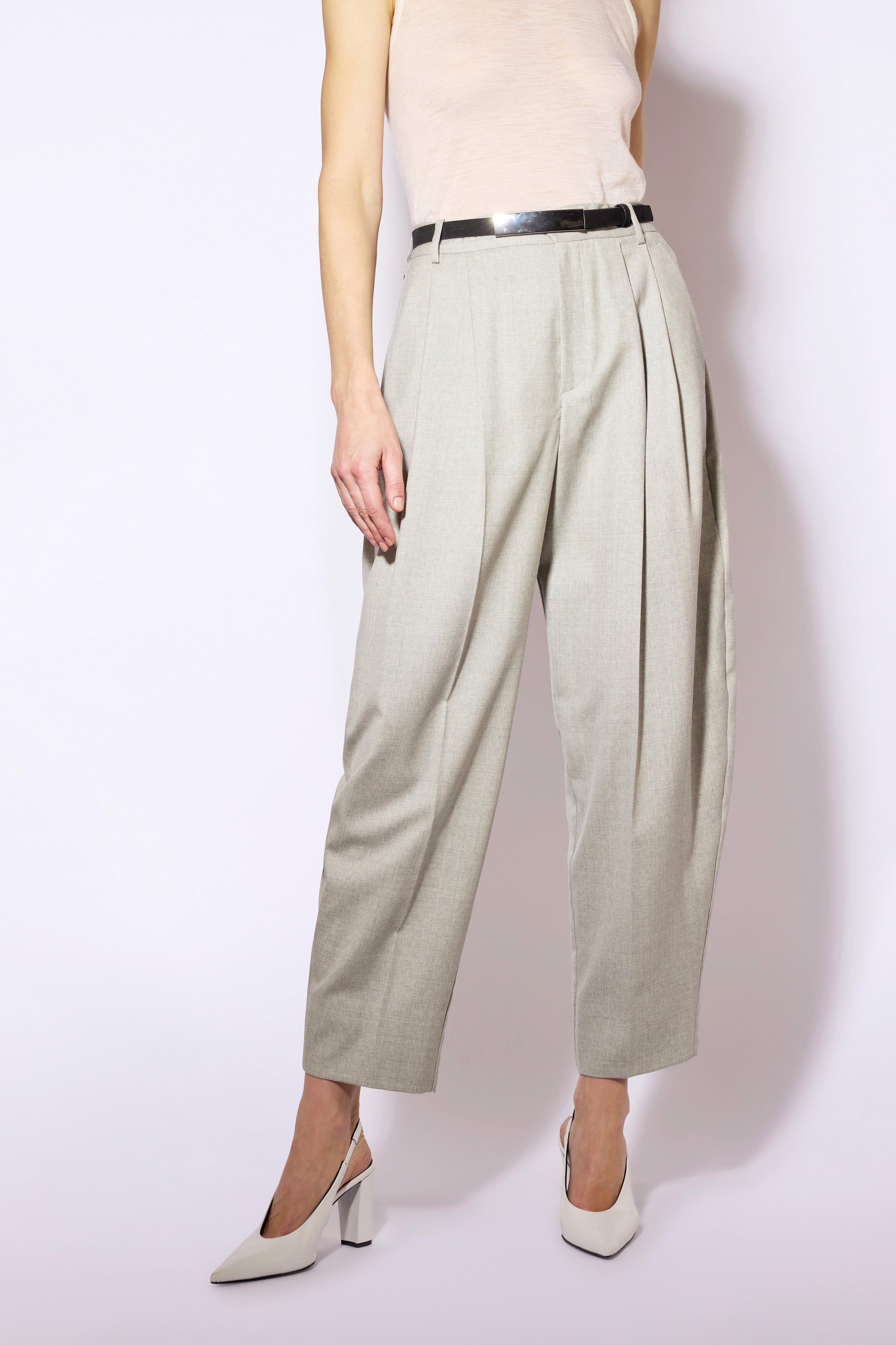 Liviana Conti Donald pantalon ballon laine noir
