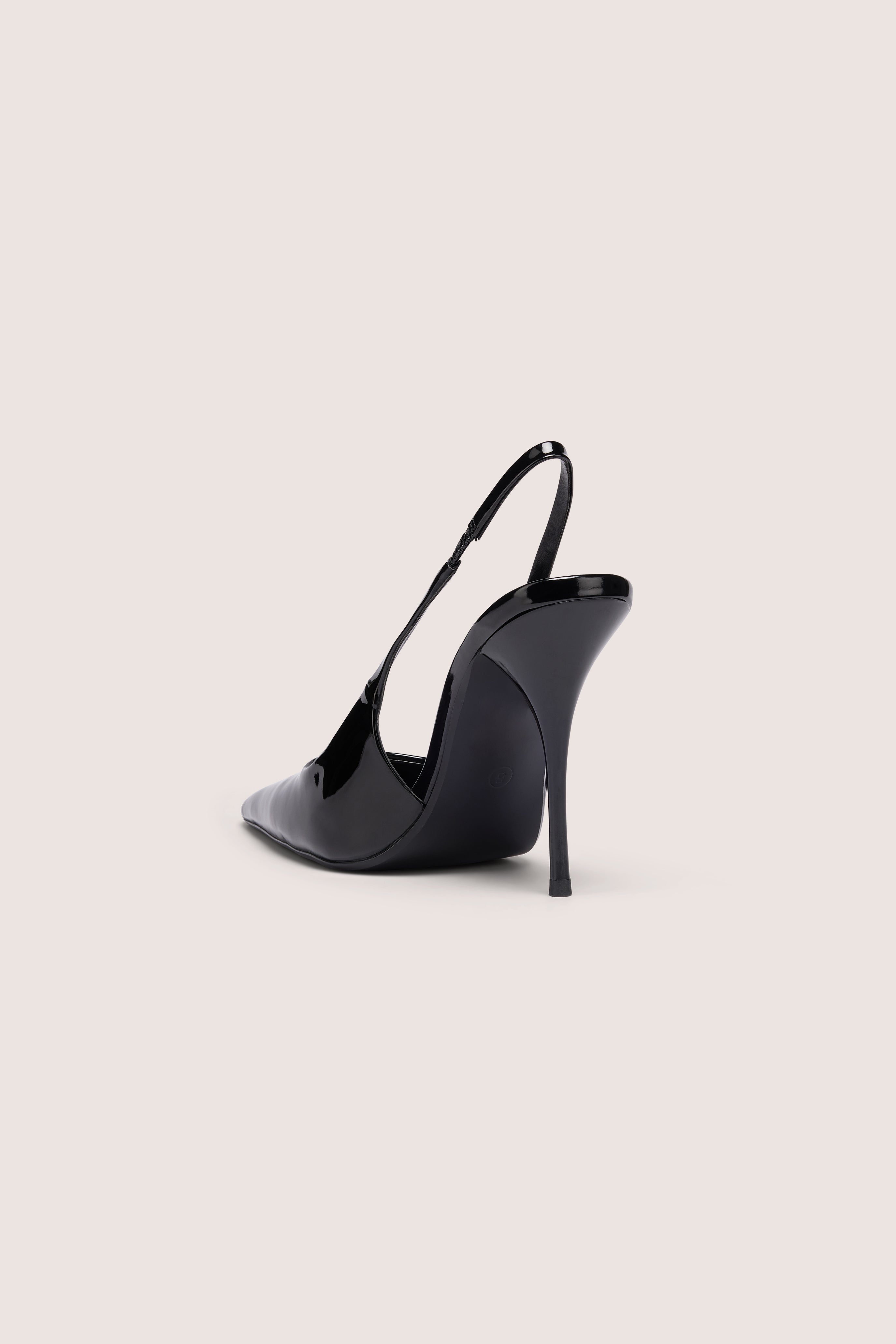Oh Polly Octavya escarpins bride arrière noirs 38