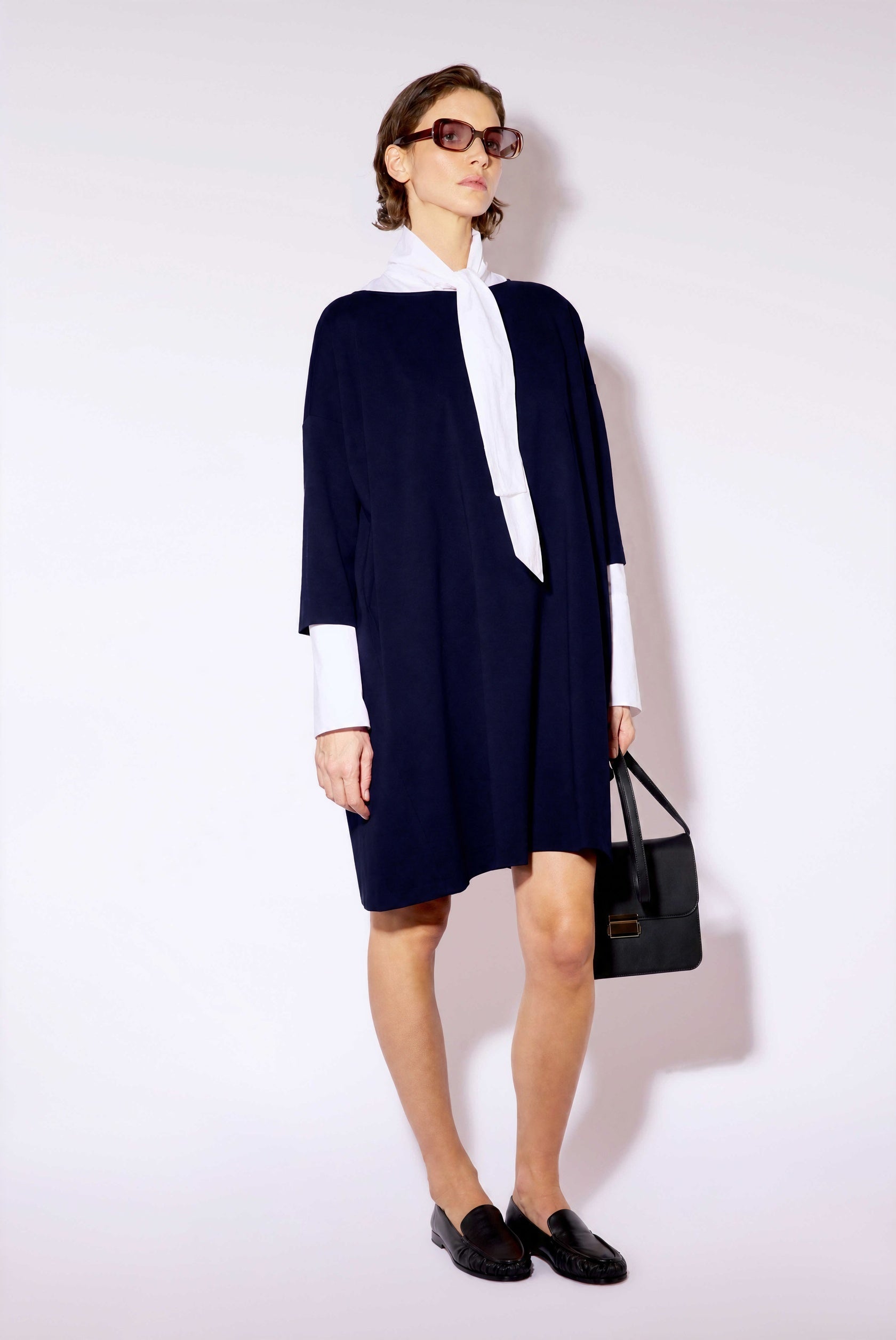 Liviana Conti Giorgia robe femme noire over