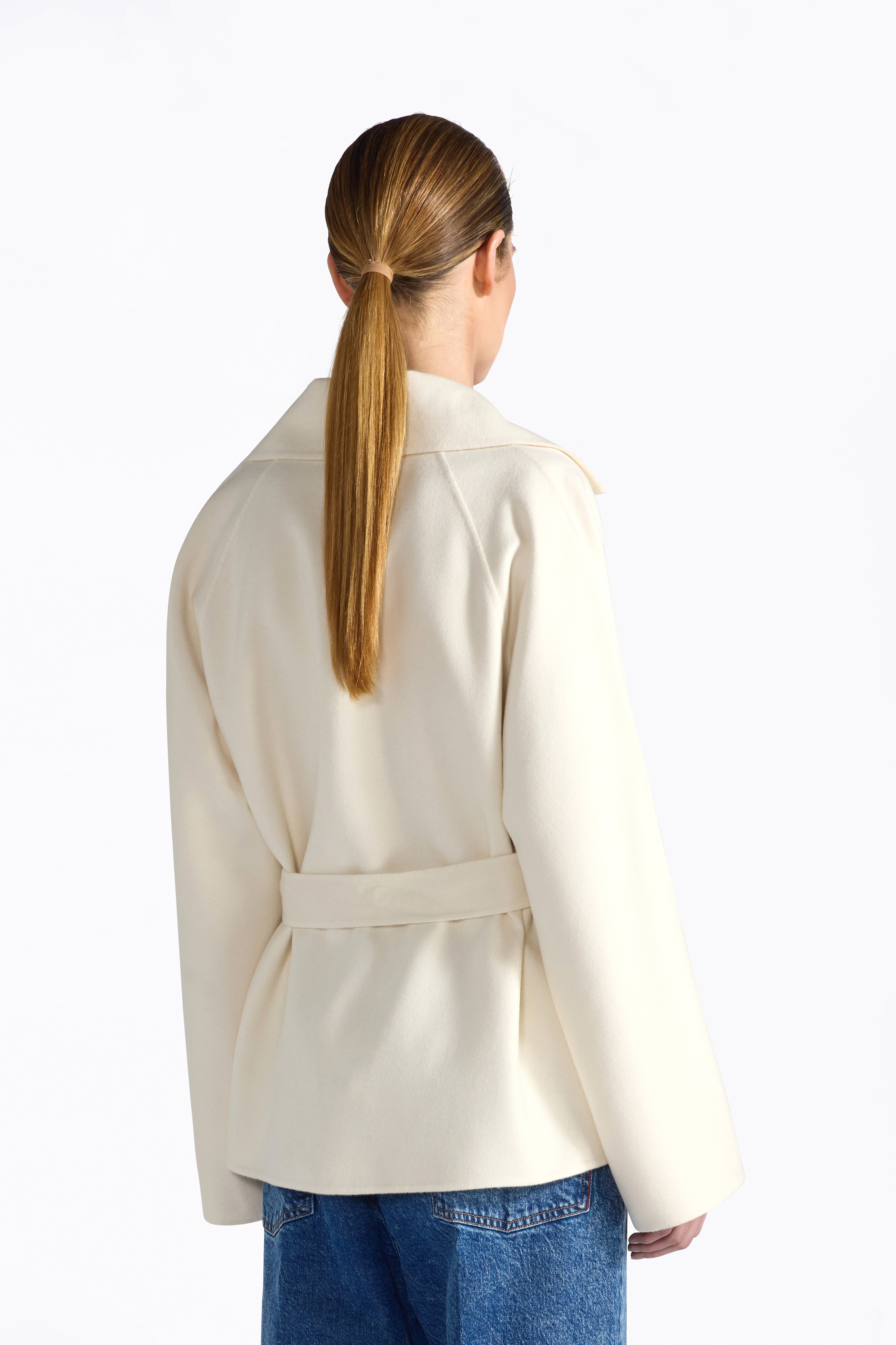 Liviana Conti Colin veste ceinture laine-soie rugiada