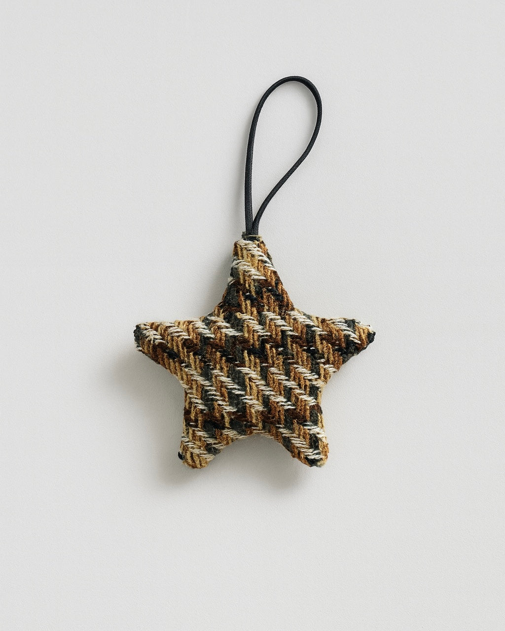 The Ethiquette Villeroy décoration étoile de Noël tweed noir 9cm