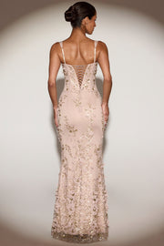 Oh Polly Embellished Vasanta robe corset sable sequins