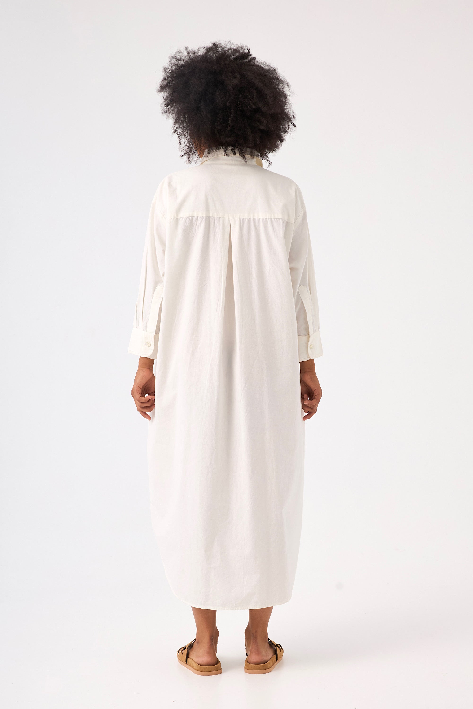 Chicosoleil Savanah robe longue blanche coton